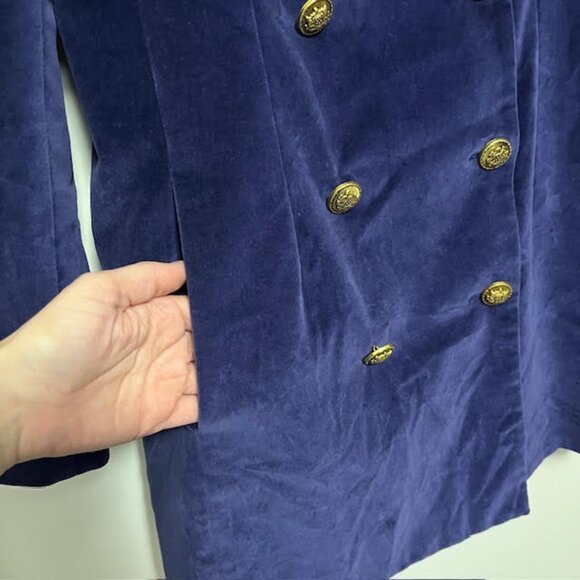 Aritzia Babaton Pelli Velvet Blazer Dress Size 6 - Picture 6 of 16